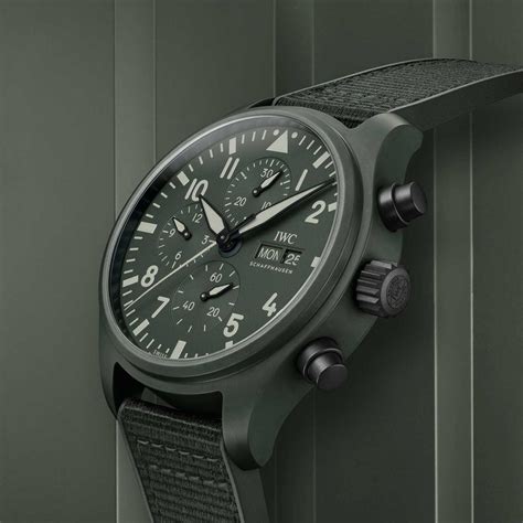 iwc top gun woodland|iwc top gun watch price.